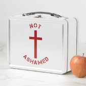 Christliches und nicht beschämendes Rotes Kreuz un Metall Lunch Box (Beispiel)