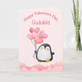 Christliches Valentinsgeschenk für Patenkind, Pers Feiertagskarte