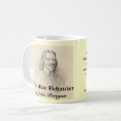 Christliches Verhalten Kaffeetasse (Vorderseite Links)