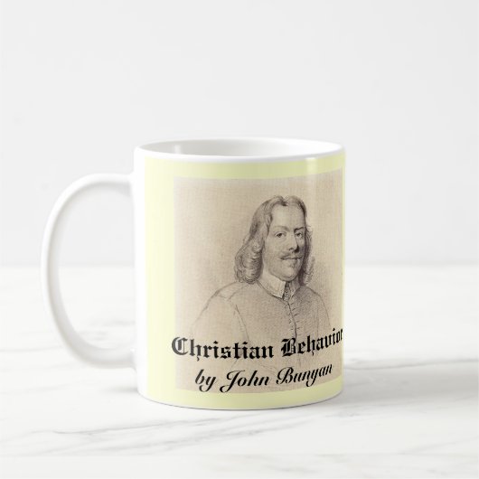 Christliches Verhalten Kaffeetasse (Links)