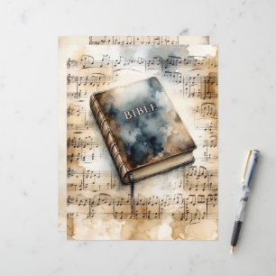 Christliches Vintages Scrapbook