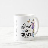 Christliches Wachstum in Grace 2Peter 3 : 18 Kaffeetasse (VorderseiteRechts)