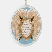 Christliches Waffenverbot soll Prosper-Ornament Keramikornament (Rechts)