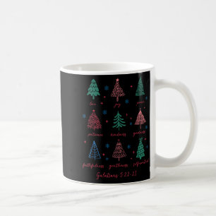 Christliches Weihnachten Galater 5 22-23 Frucht de Kaffeetasse