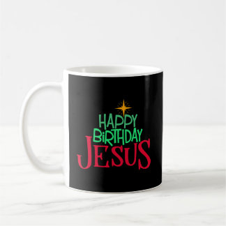 Christliches Weihnachtsfest Geburtstag Jesus Fraue Kaffeetasse