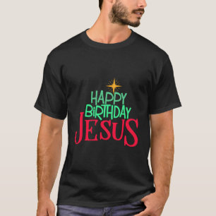 Christliches Weihnachtsfest Geburtstag Jesus Fraue T-Shirt
