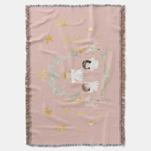 Christliches Weihnachtsgebäck Decke (Vorderseite Vertikal)