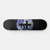 Christliches Weltkreuz-Board Skateboard (Horizontal)