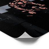 Christliches Workout Jesus Christus hat mein Leben Poster (Ecke)