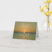 Christliches Zitat auf Inspiration Karte (Gelbe Blume)