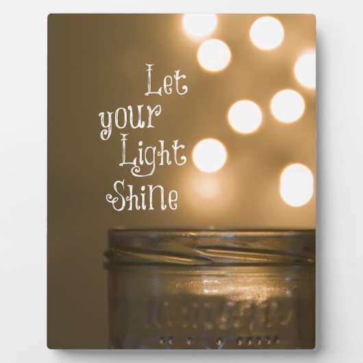 Christliches Zitat aus der Inspirationsbibel Fotoplatte (Vorderseite)