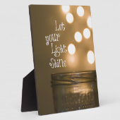 Christliches Zitat aus der Inspirationsbibel Fotoplatte (Seite)