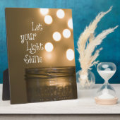 Christliches Zitat aus der Inspirationsbibel Fotoplatte (Seite)