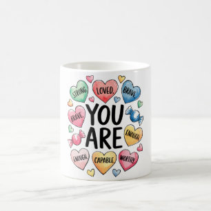 Christliches Zitat aus der InspirationsSelbstrefle Kaffeetasse