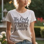 Christliches Zitat Bibel Verse Hand Buchstaben T-Shirt