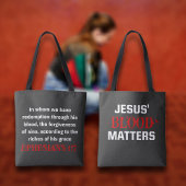 Christliches Zitat Jesus Blogs Matters Bible Verse Tasche