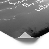 Christliches Zitat mit Inspiration Poster (Ecke)