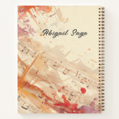 Christliches Zitat zum Anbeten gemacht Notizblock (Rückseite)