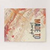 Christliches Zitat zum Anbeten gemacht Puzzle (Horizontal)