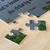 Christliches Zitat zur Natur Puzzle (Seite)