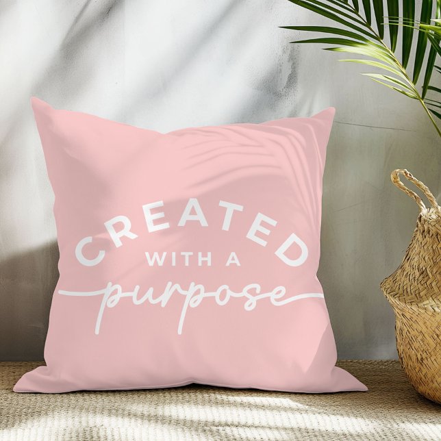 Christliches Zitronenpfropfen Rosa Kissen (Von Creator hochgeladen)