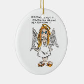 Christma Keramikornament (Rechts)