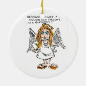 Christma Keramikornament (Hinten)