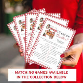 Christma Market Brautparty Liebe Story Game Card Einladung