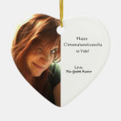 Christmahanukwanzika Keramikornament (Vorne)