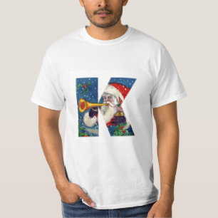 CHRISTMAL K BRIEF / SANTA CLAUS BUGLER T-Shirt