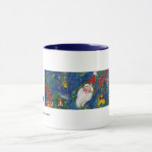 CHRISTMAL K SCHREIBEN / SANTA CLAUS BUGLER MONOGRA TASSE (Zentrum)
