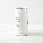 Christman Bier Stein 22oz Bierglas (Mittel)