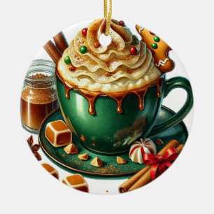 Christman Coffee Ornament