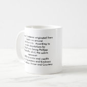 Christman Kaffee-Tasse 15oz Kaffeetasse (Vorderseite Links)