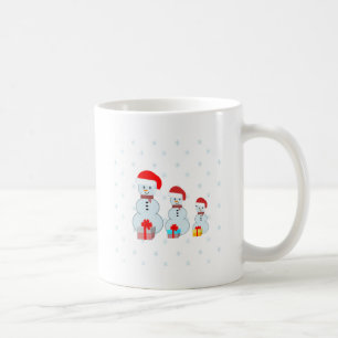 Christmann-Schneemänner und Schneeflocken Kaffeetasse