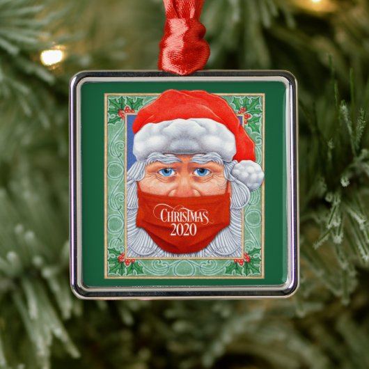 Christmas 2020 ornament aus metall (Baum)