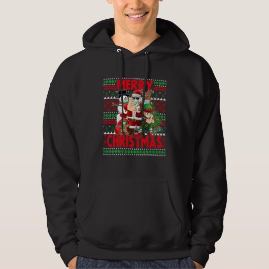 Christmas 2021 Merry Christmask Hoodie (Vorderseite)