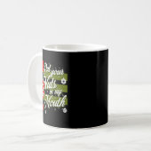 Christmas 2021 Put Your Nuts In My Mouth  Kaffeetasse (Vorderseite Links)