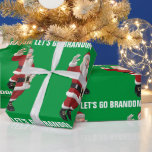 CHRISTMAS 2023 LET'S GO BRANDON SANTA CLAUS GESCHENKPAPIER<br><div class="desc">LASS'S BRANDON CHRISTMAS WRAPPING PAPIER GEHEN</div>