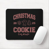 Christmas 2025 Cookie Crew Gingerbread Funny Chris Mousepad (Mit Mouse)