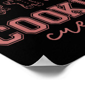 Christmas 2025 Cookie Crew Gingerbread Funny Chris Poster (Ecke)