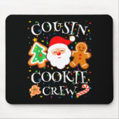 Christmas 2025 Cousin Cookie Baking Crew Squad Fam Mousepad (Vorne)