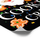 Christmas 2025 Cousin Cookie Baking Crew Squad Fam Poster (Ecke)