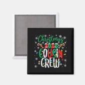 Christmas 2025 Cousin Crew Xmas Matching Family Gr Magnet (Vorderseite/Rückseite)