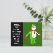 Christmas 2025 Funny Holiday Postkarte (Stehend Vorderseite)