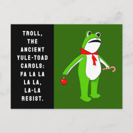 Christmas 2025 Funny Holiday Postkarte