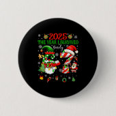 Christmas 2025 The Year I Barely Survived Six Seve Button (Vorderseite)