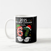 Christmas 2025 The Year I Barely Survived Six Seve Kaffeetasse (Links)