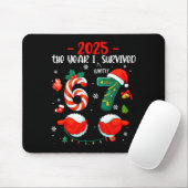 Christmas 2025 The Year I Barely Survived Six Seve Mousepad (Mit Mouse)