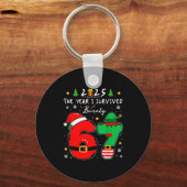 Christmas 2025 The Year I Barely Survived Six Seve Schlüsselanhänger (Vorderseite)